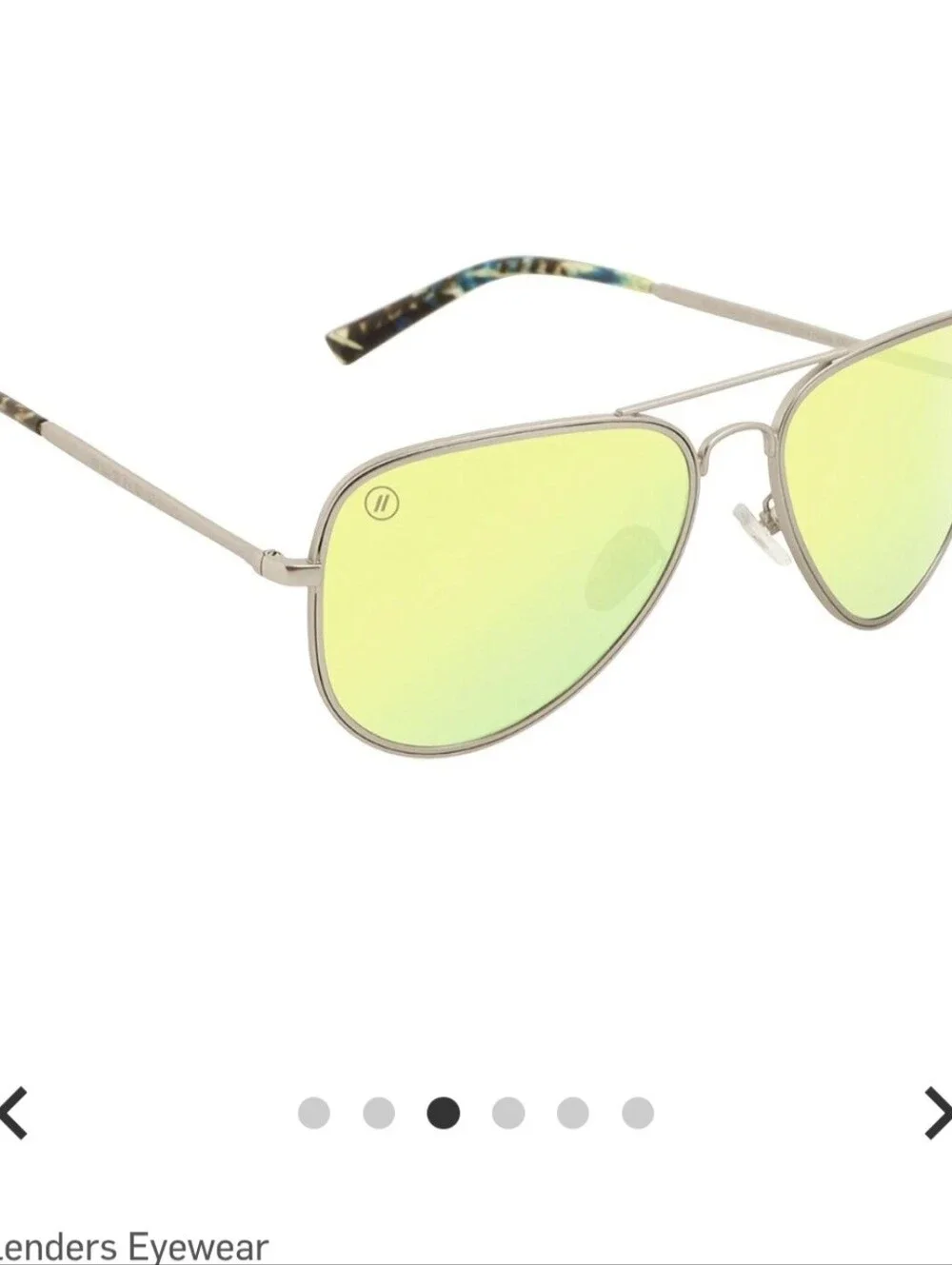 Men's Women's Unisex Blenders A Series Kiwi Dream Aviator Sunglasses Polarized